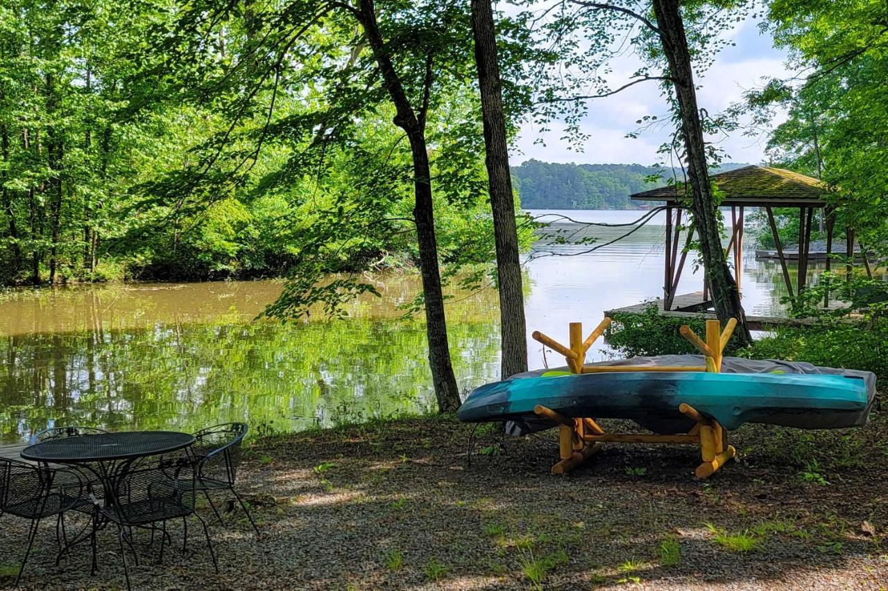 Lakeside Hot Springs Retreat With Kayaks And Boat Dock Hot Springs Village Exteriér fotografie